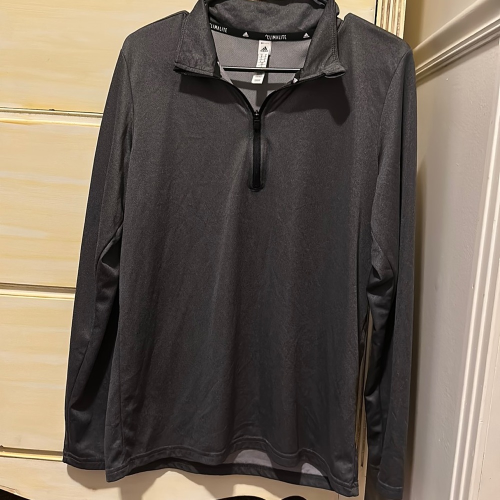 Adidas men’s quart zip medium climalite